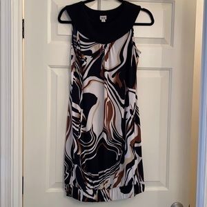 Cache print dress